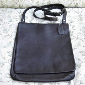 vintage COACH Legacy 9458 dark brown MESSENGER BAG